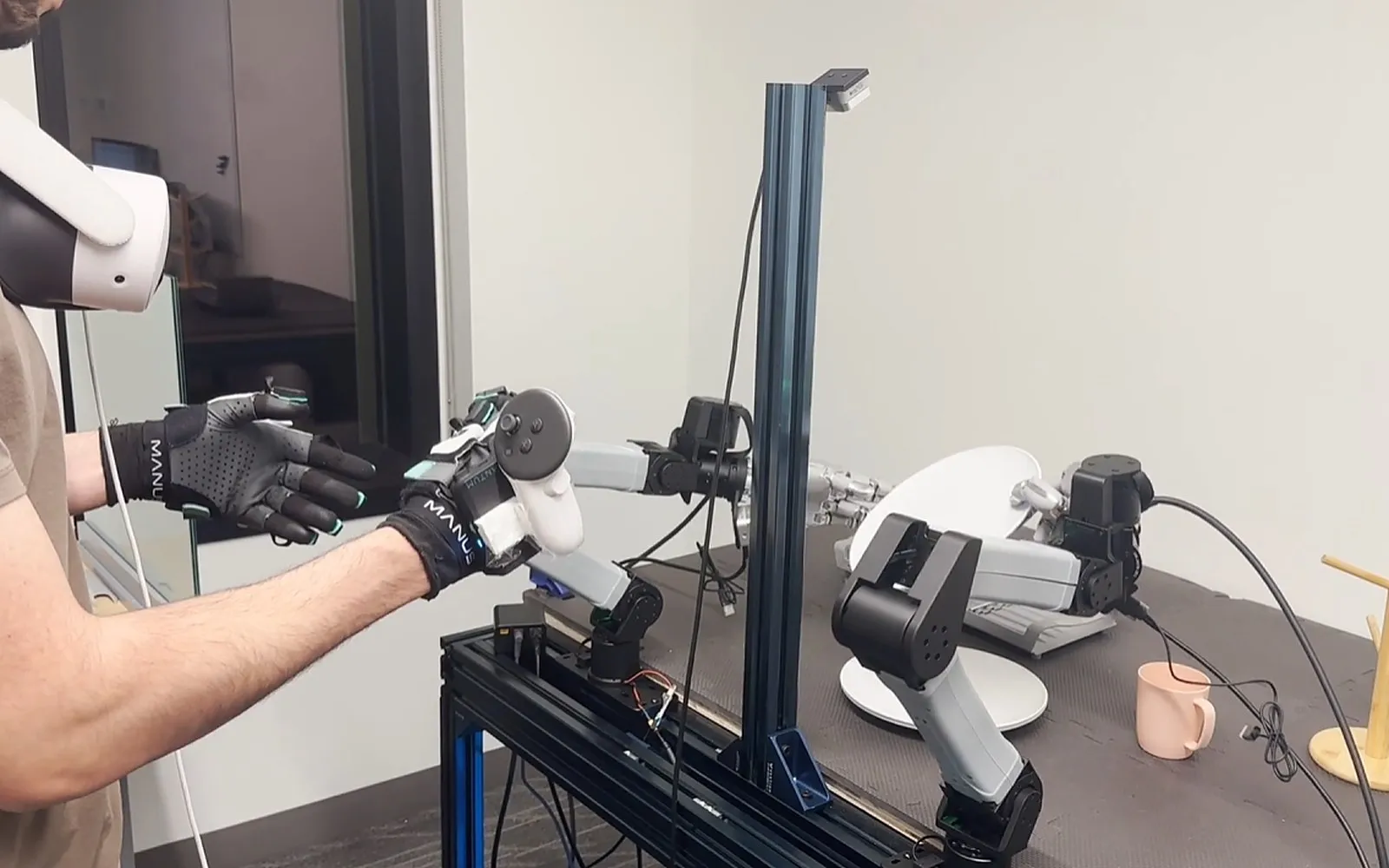 Train in VR, Learn in the Real Room: How a University Humanoid Lab Combines Virtual Data and Physical Practice